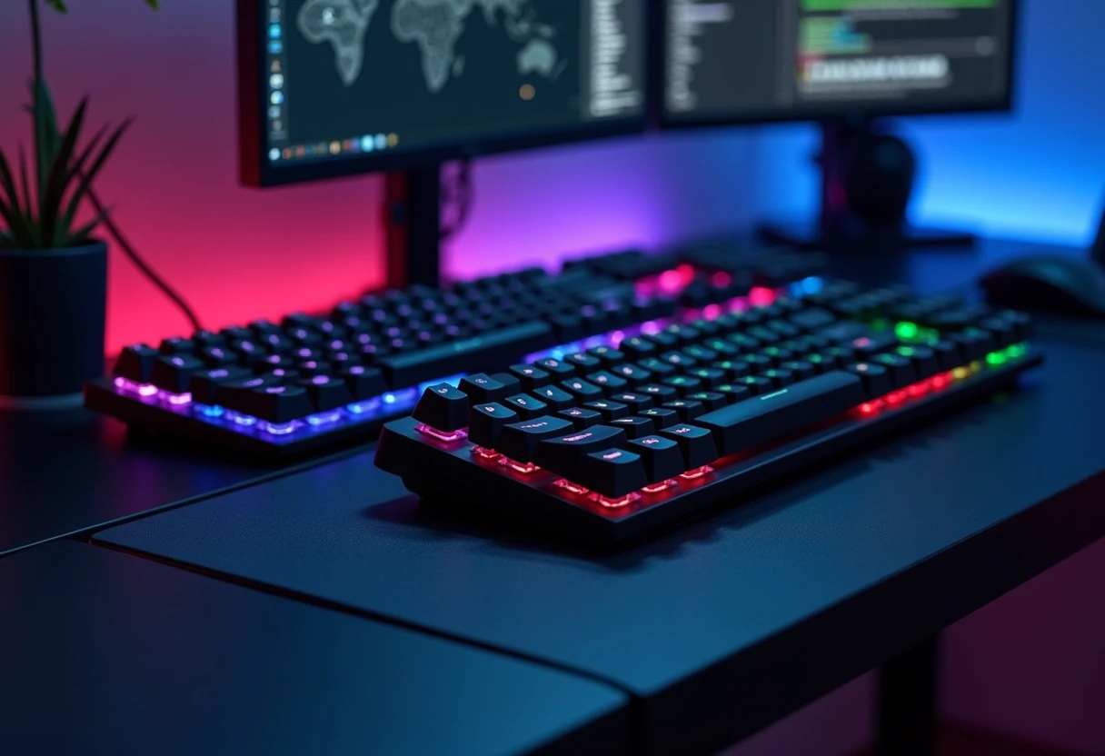 Rodzaje klawiatur dla graczy – mechaniczne, hybryd