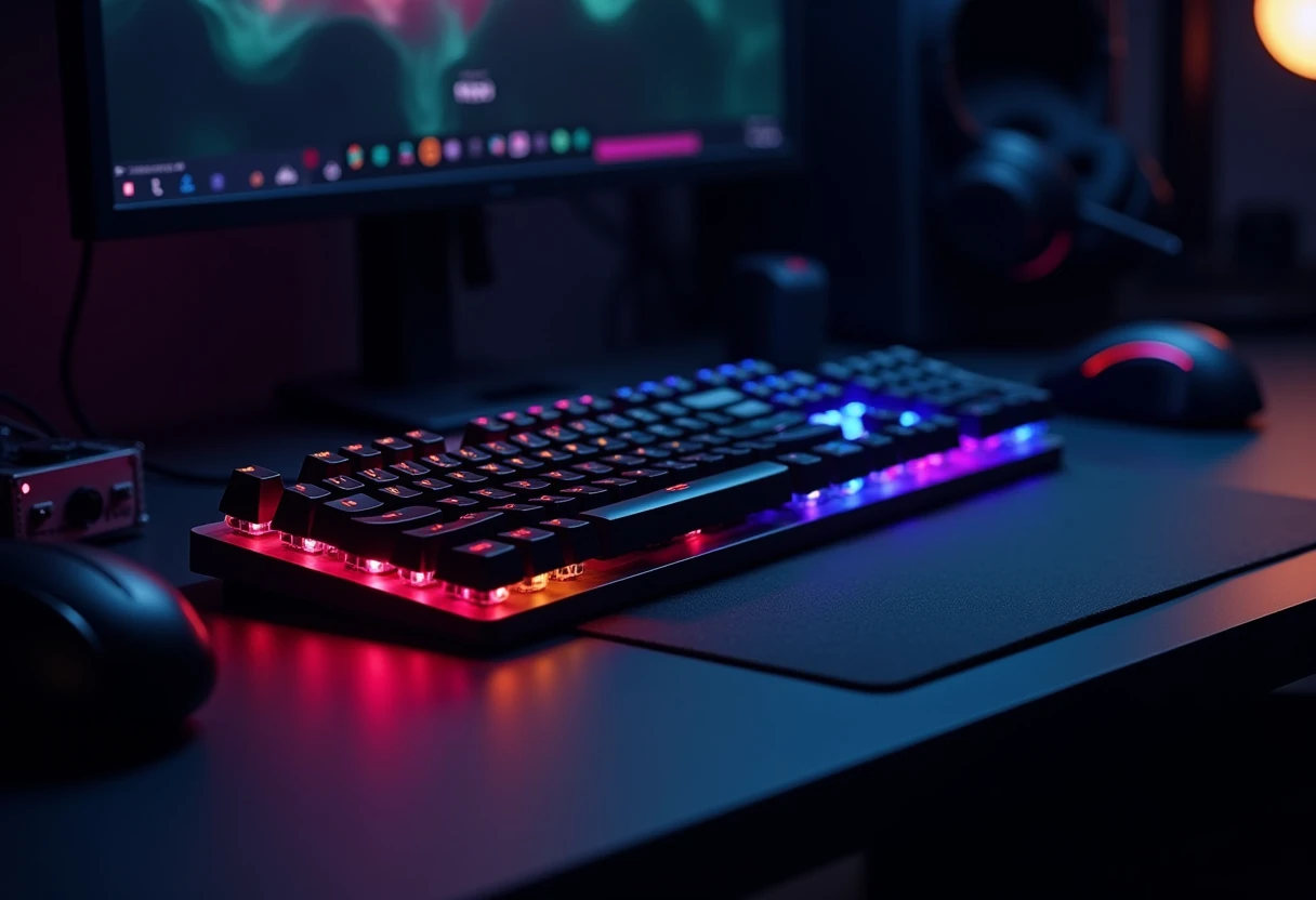 Podświetlenie RGB w klawiaturach mechanicznych – c