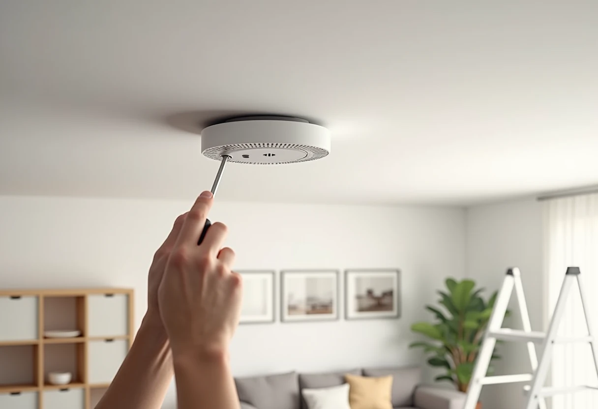 Instalacja i montaż czujnika dymu inteligentnego