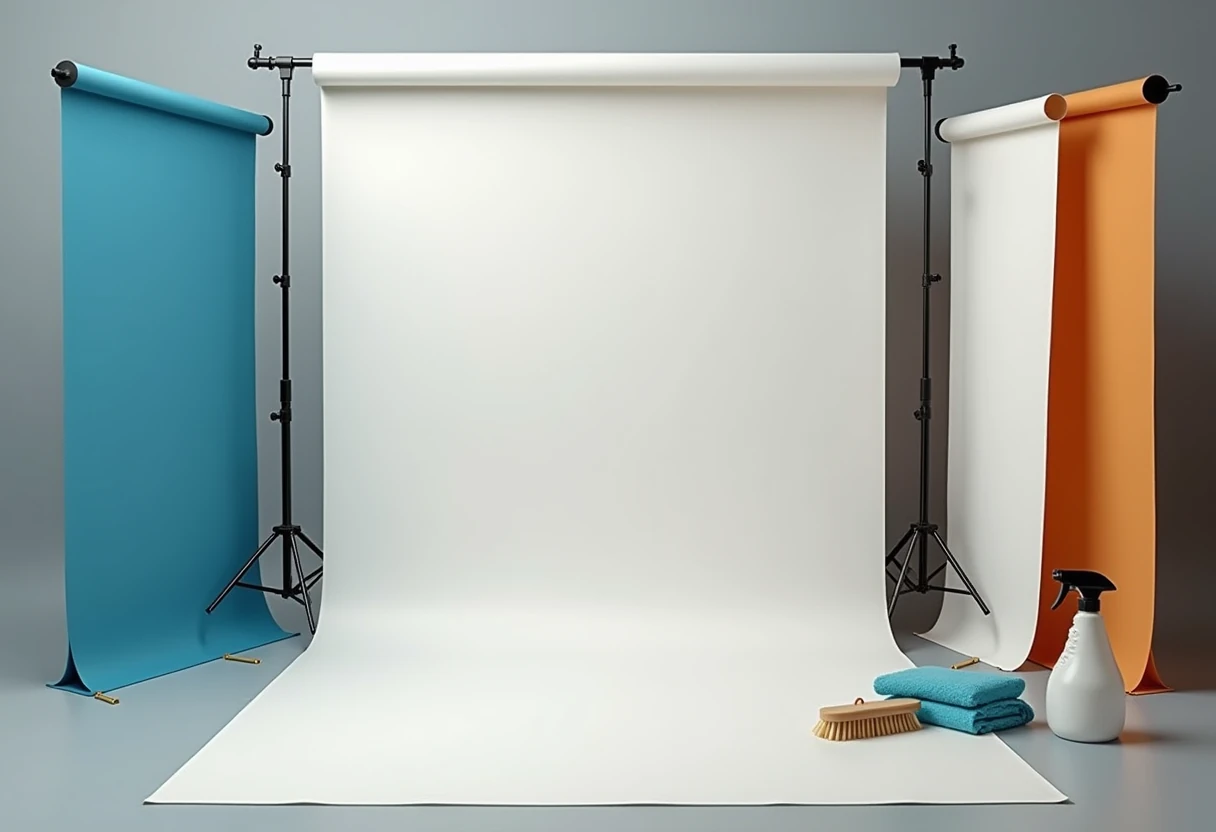 Porady dotyczące utrzymania i czyszczenia tła foto