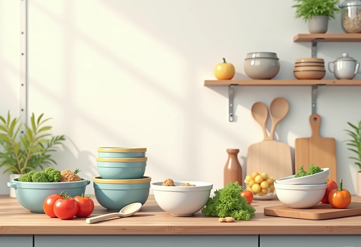 Filtrowanie i sortowanie zestawów misek kuchennych