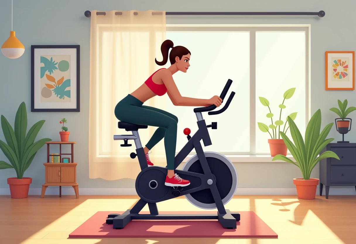 Rowerek stacjonarny a trening – jak efektywnie kor