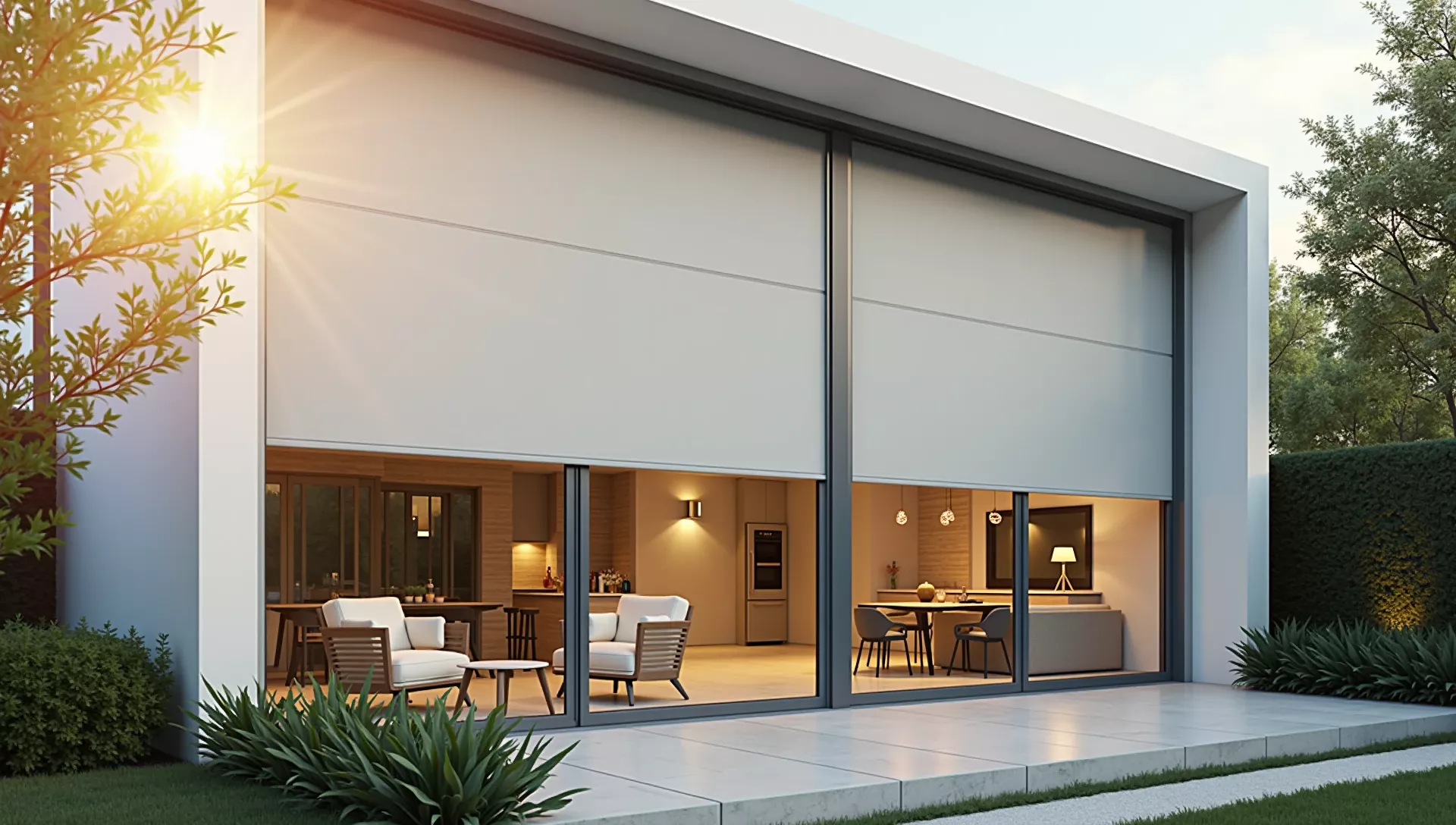 inteligentne rolety zewnętrzne