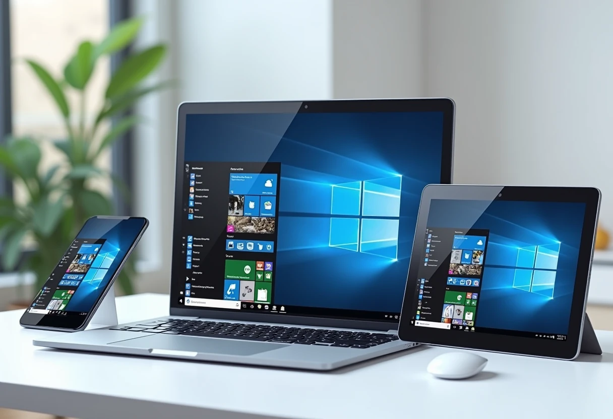 Synchronizacja z paska zadań urządzenia lub menu S