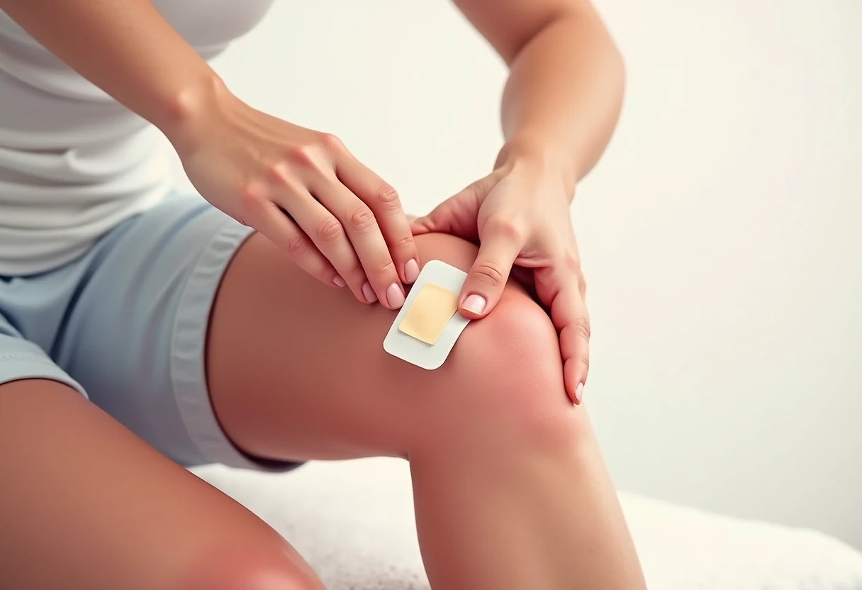 Plastry na naciągnięte mięśnie – czy warto je stos