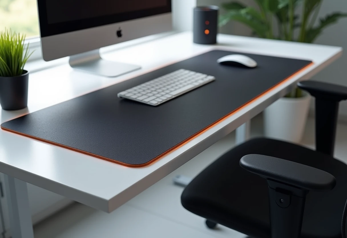 Podkładka pod mysz XXL a ergonomia stanowiska prac