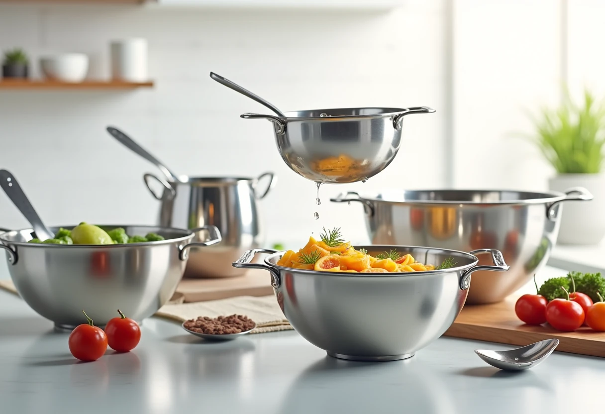 Najlepsze marki durszlaków stalowych – Ambition i 