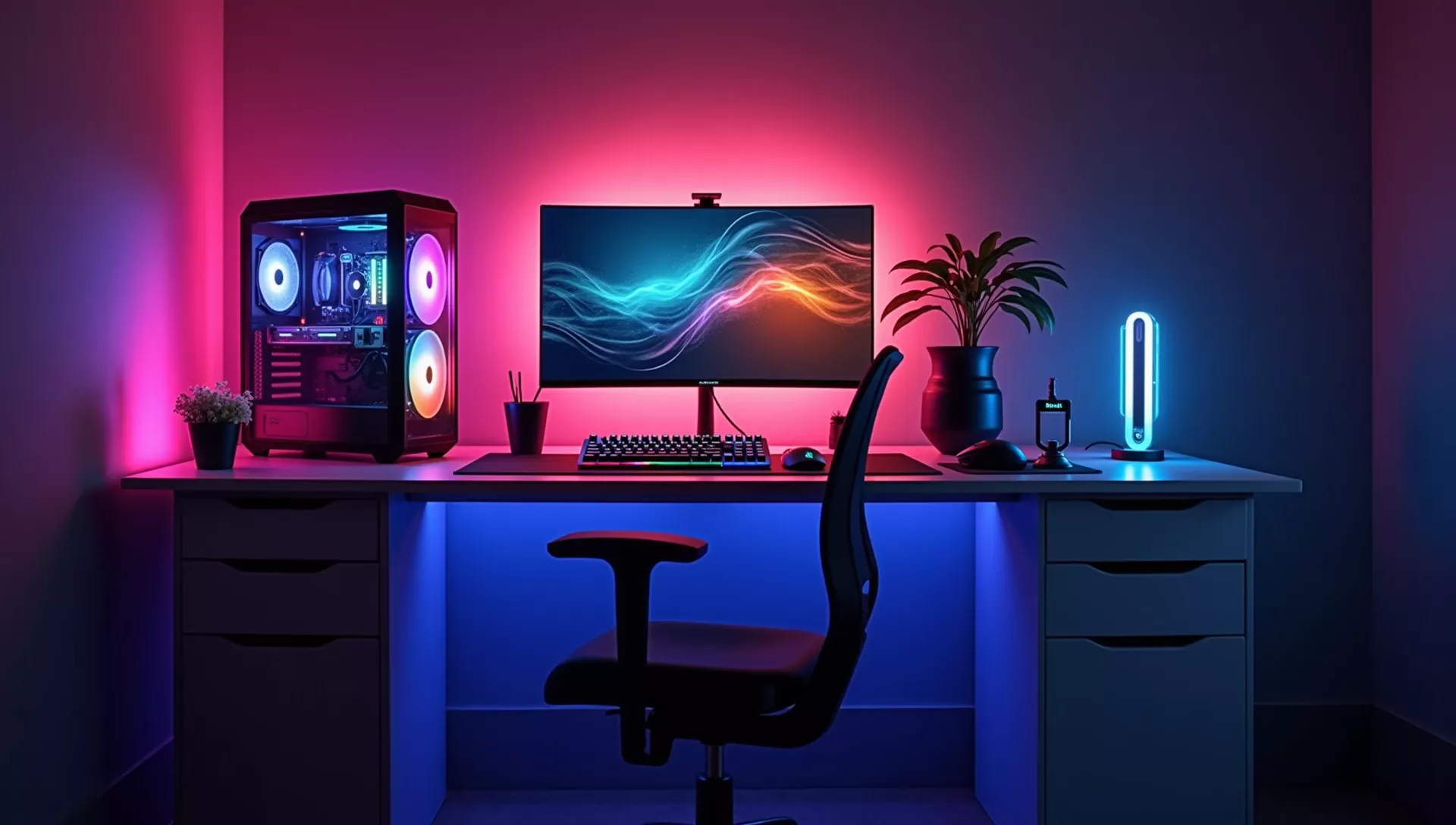 rgb oświetlenie pc