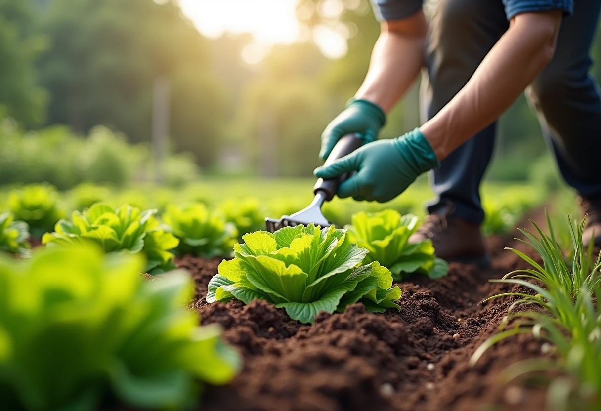 Odkwaszanie i spulchnianie podłoża pod sałatę