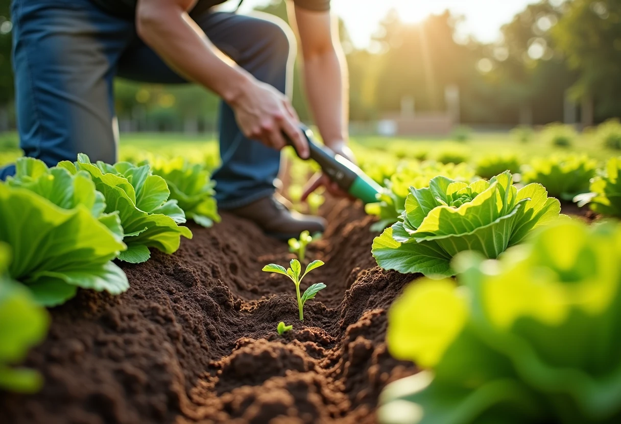 Odkwaszanie i spulchnianie podłoża pod sałatę