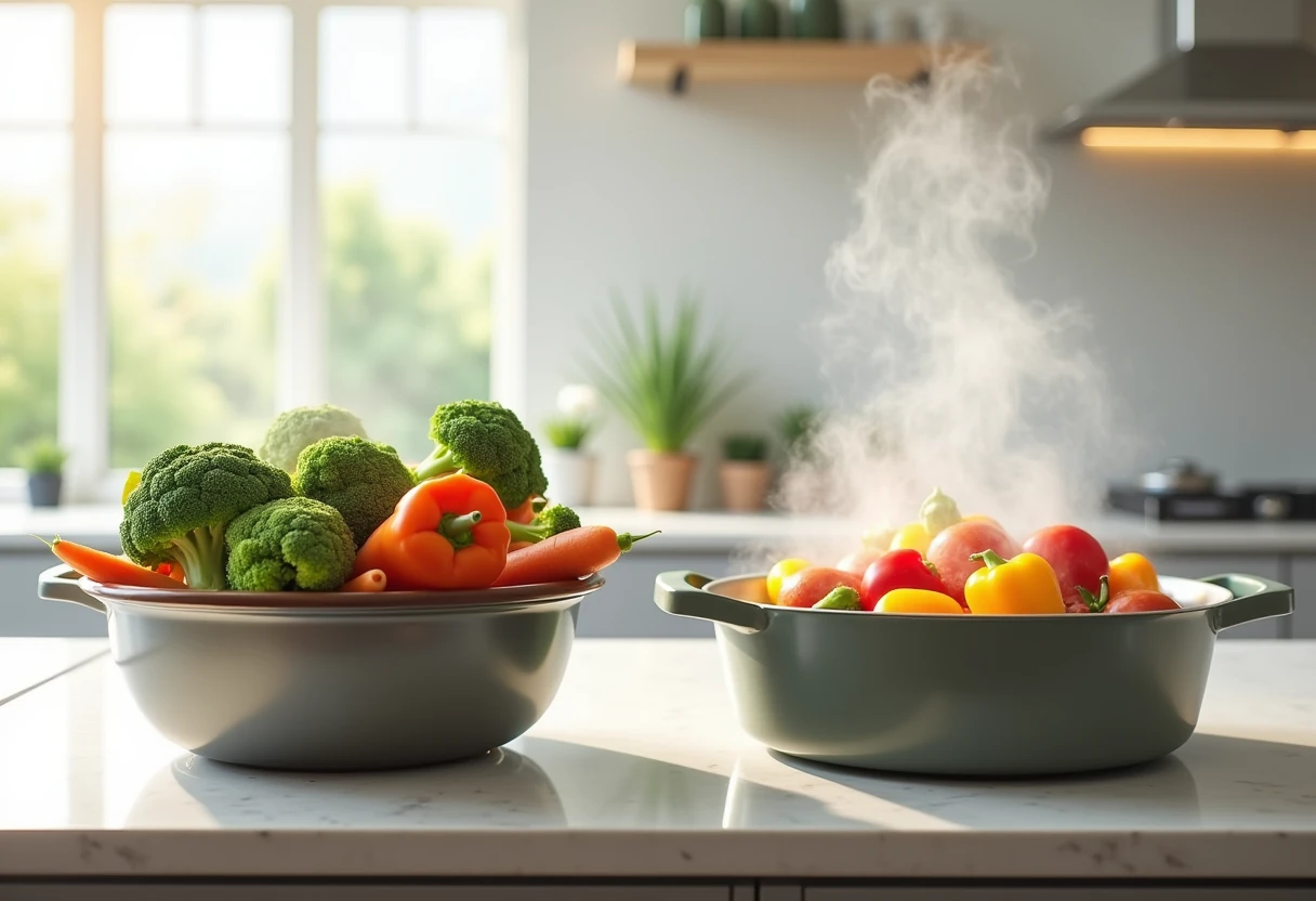 Parowar czy garnek do gotowania na parze – co wybr