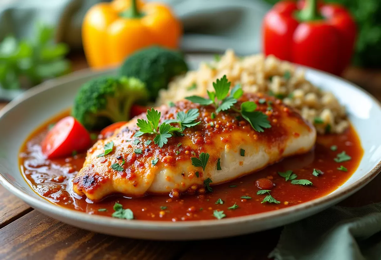 Jak przygotować zdrową pierś z kurczaka w sosie?