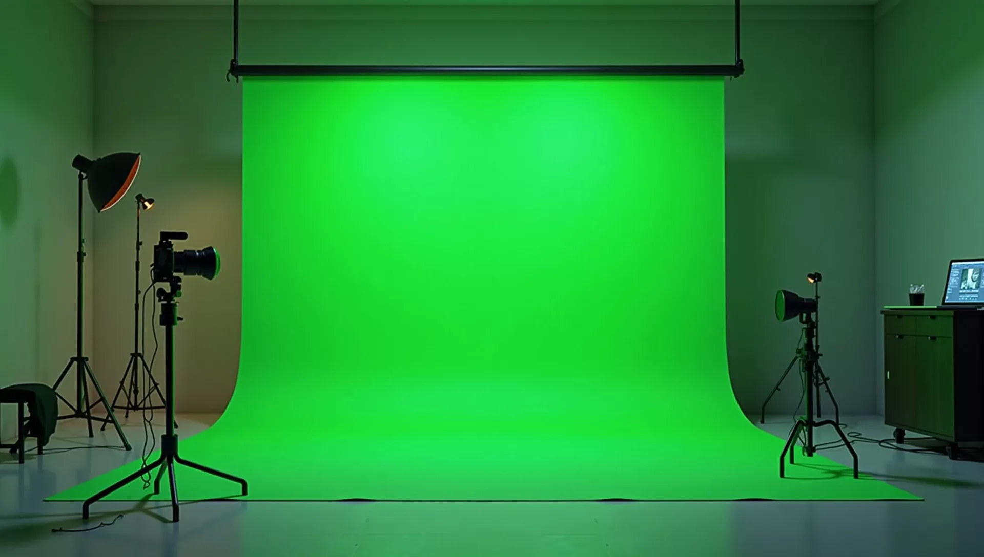 green screen tło