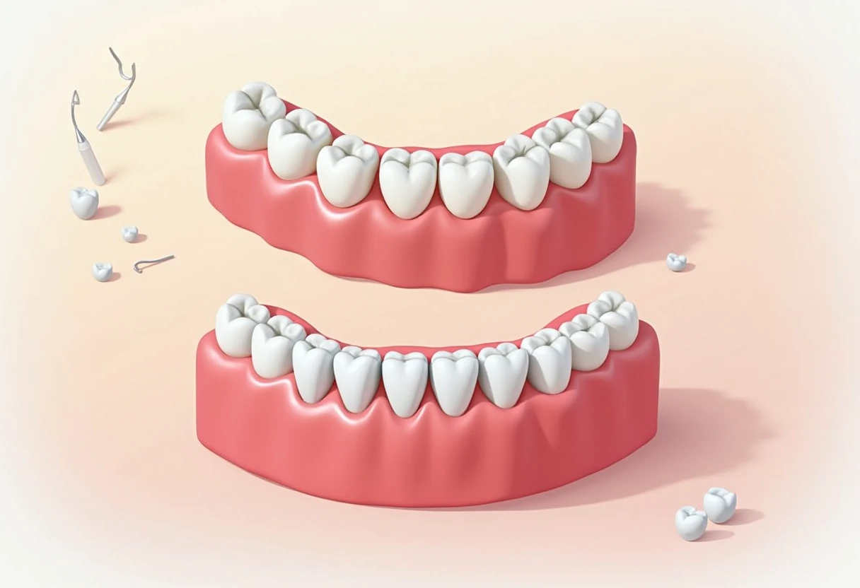 Wymiana zębów mlecznych na stałe – przebieg i etap