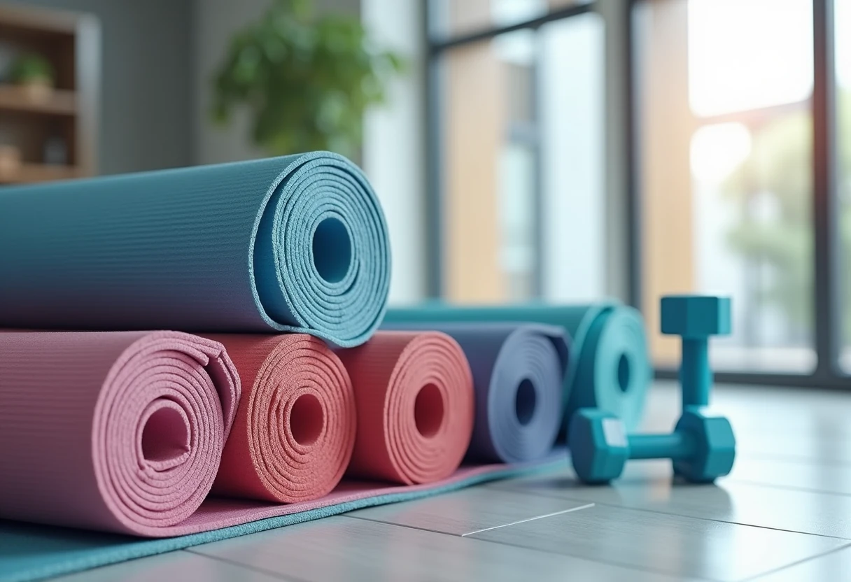 Materiały i technologie w grubych matach do ćwicze