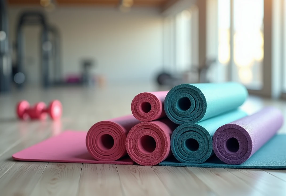 Materiały i technologie w grubych matach do ćwicze