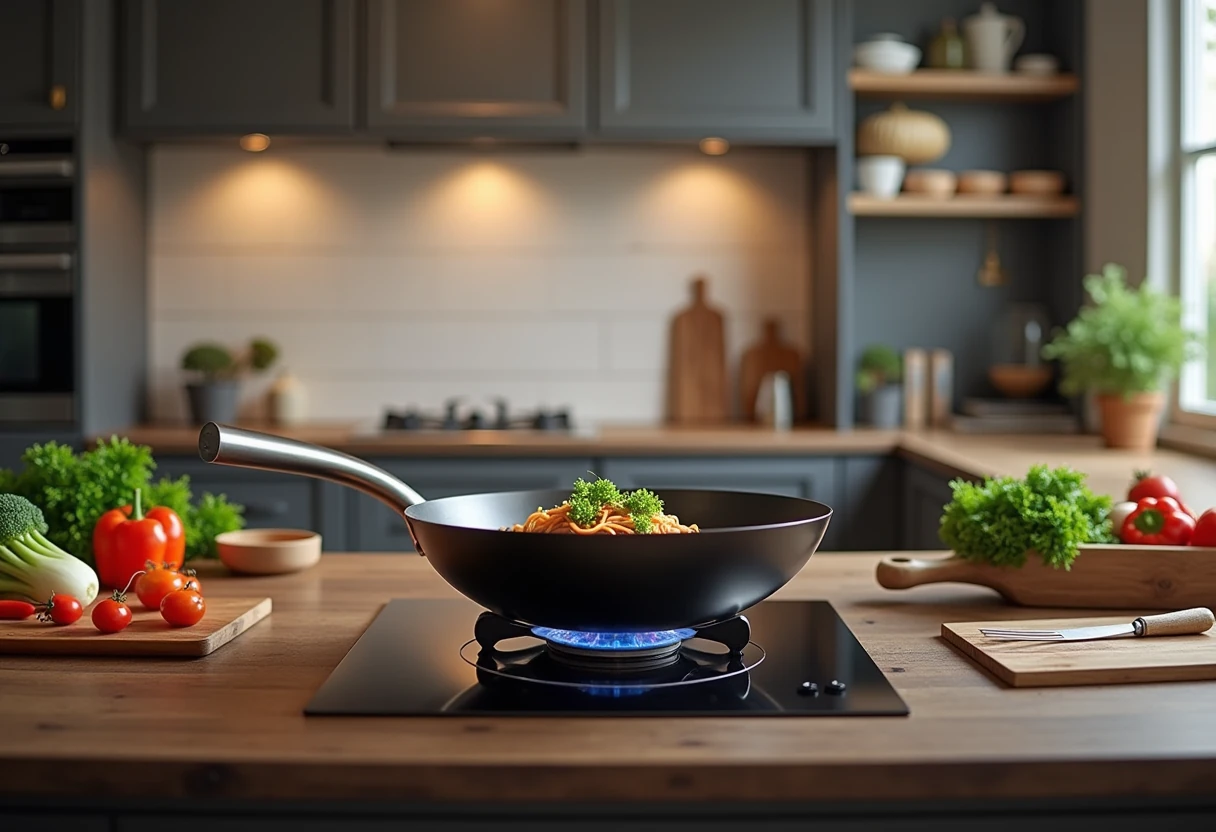 Patelnia wok na gaz, indukcję i piec – jak dopasow