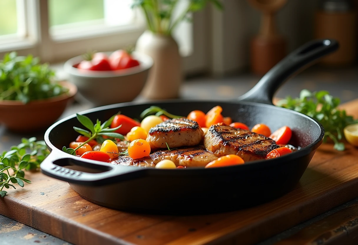 Patelnia żeliwna Skottsberg – idealna do grillowan