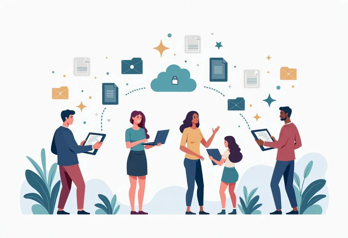 Rodzaje ról użytkowników przy współdzieleniu plikó