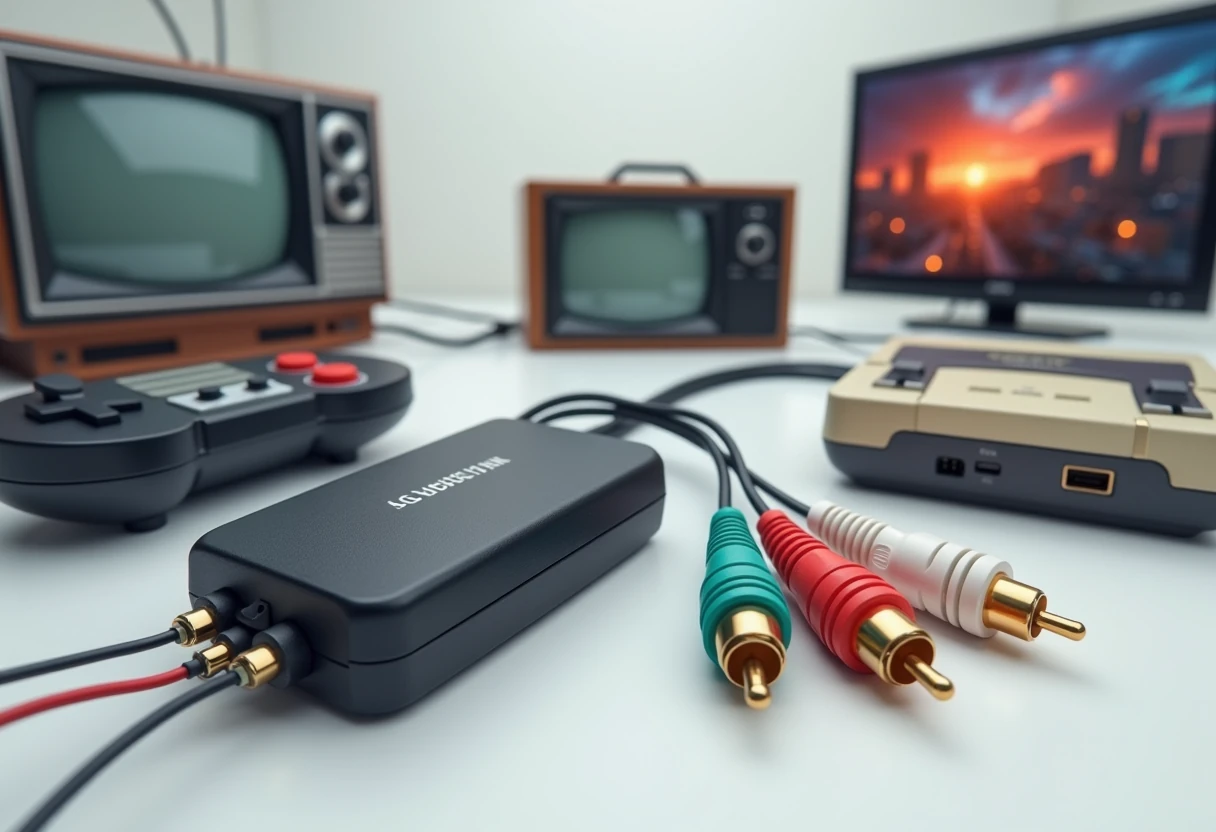 Adapter AV RCA Chinch do HDMI – kompatybilność z u