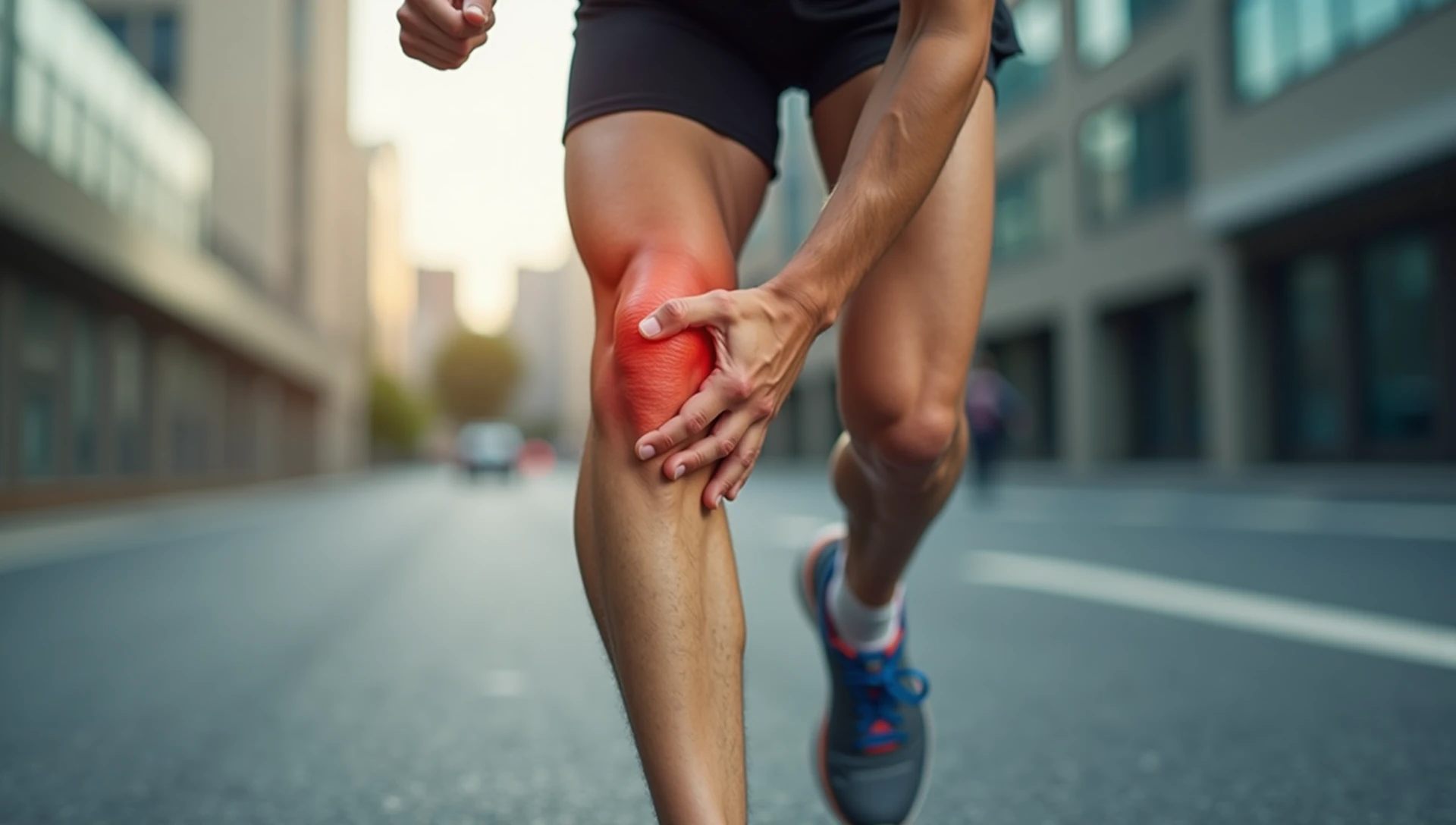 ból kolana biegacza