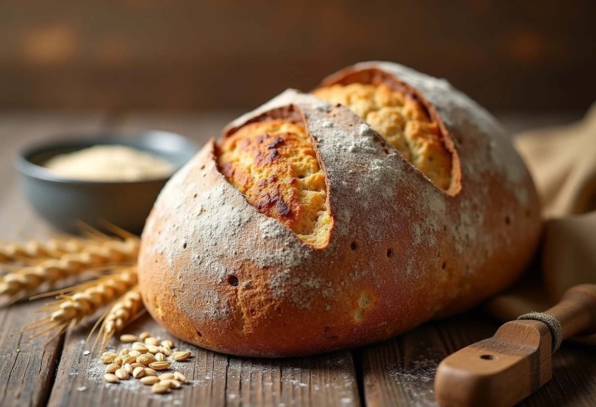 Chleb pszenny na zakwasie – przepis dla początkują