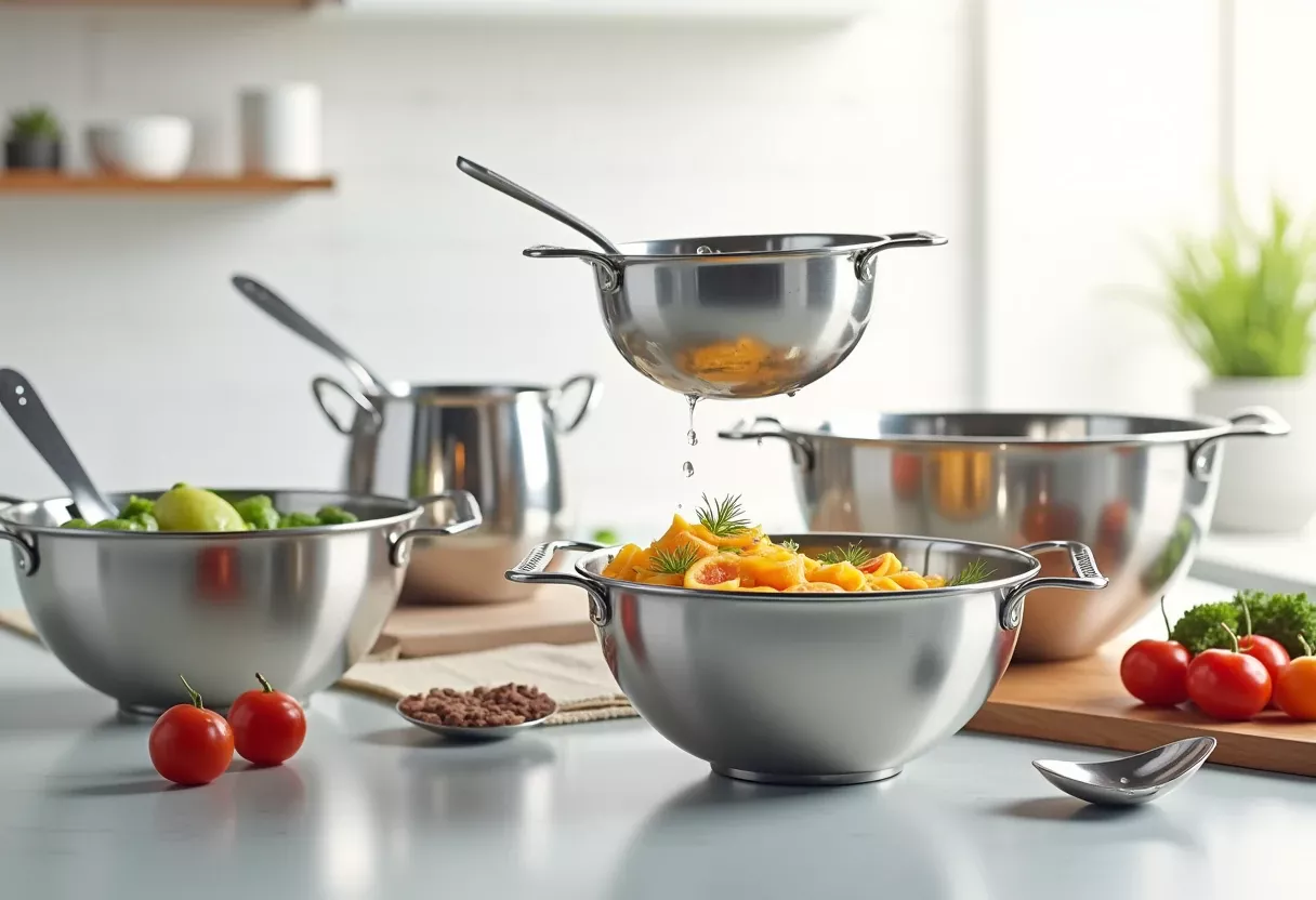 Najlepsze marki durszlaków stalowych – Ambition i 