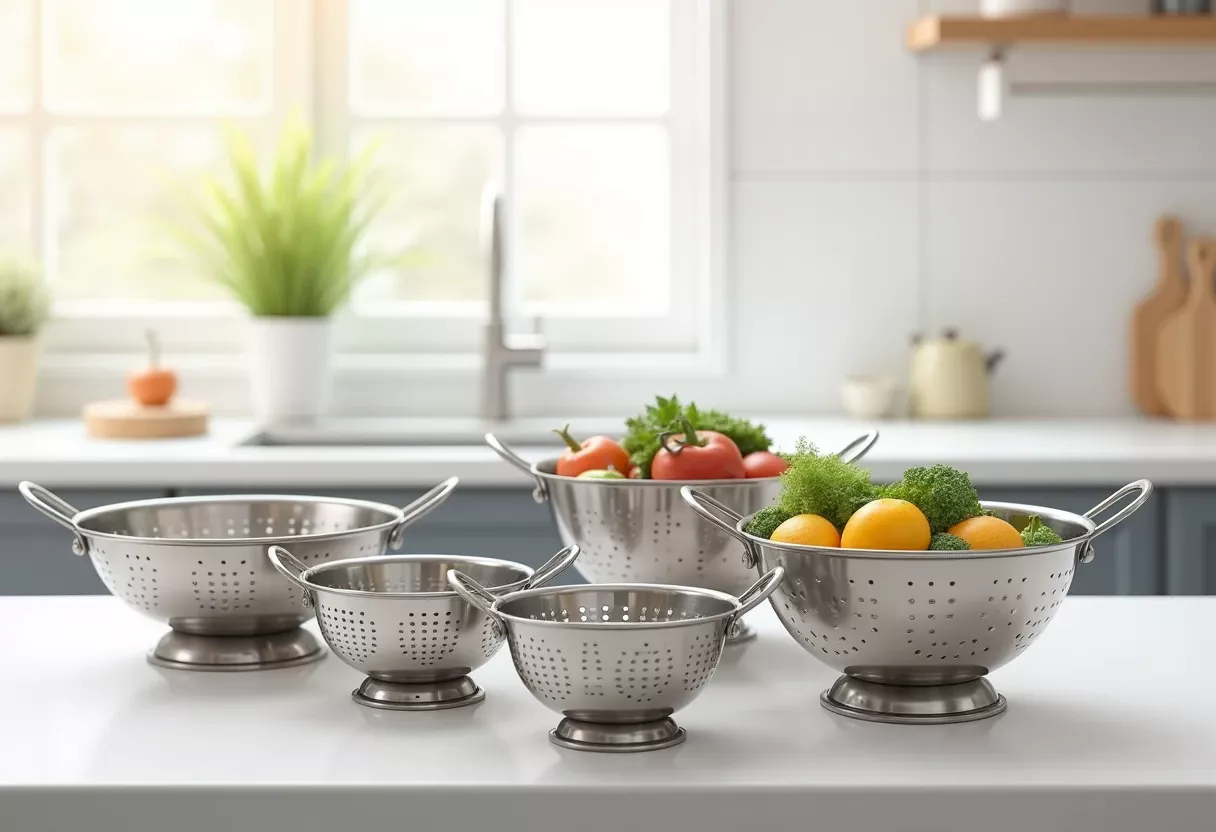 Rodzaje durszlaków dostępnych na rynku