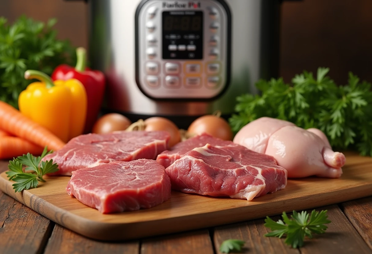 Wybór mięsa do gulaszu w multicookerze