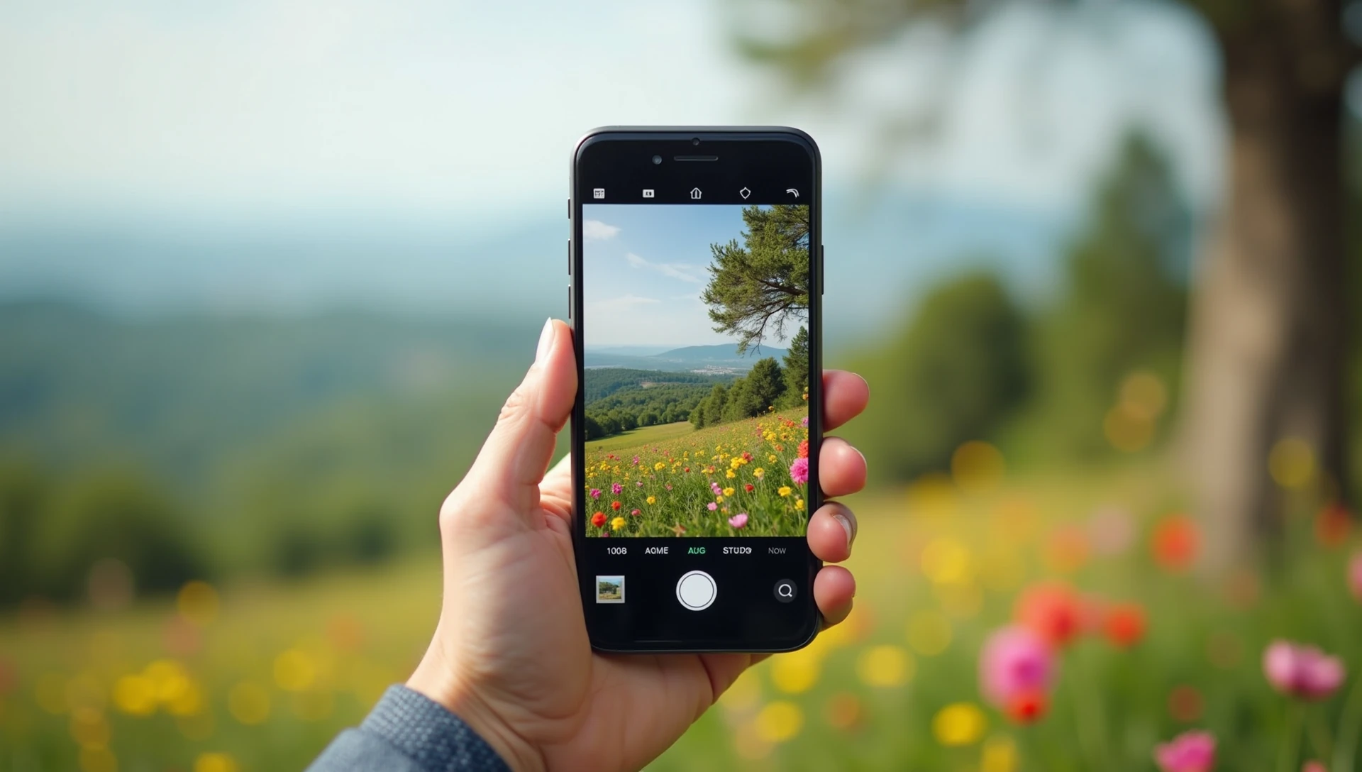 kompozycja zdjęć telefon