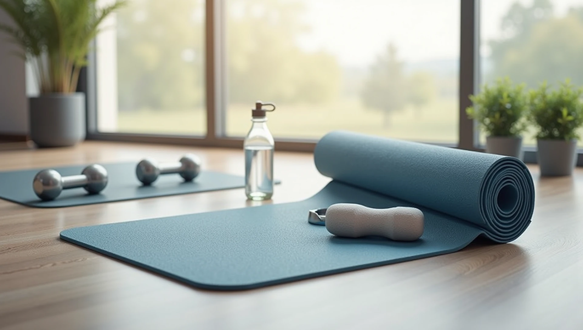 mata do ćwiczeń gruba