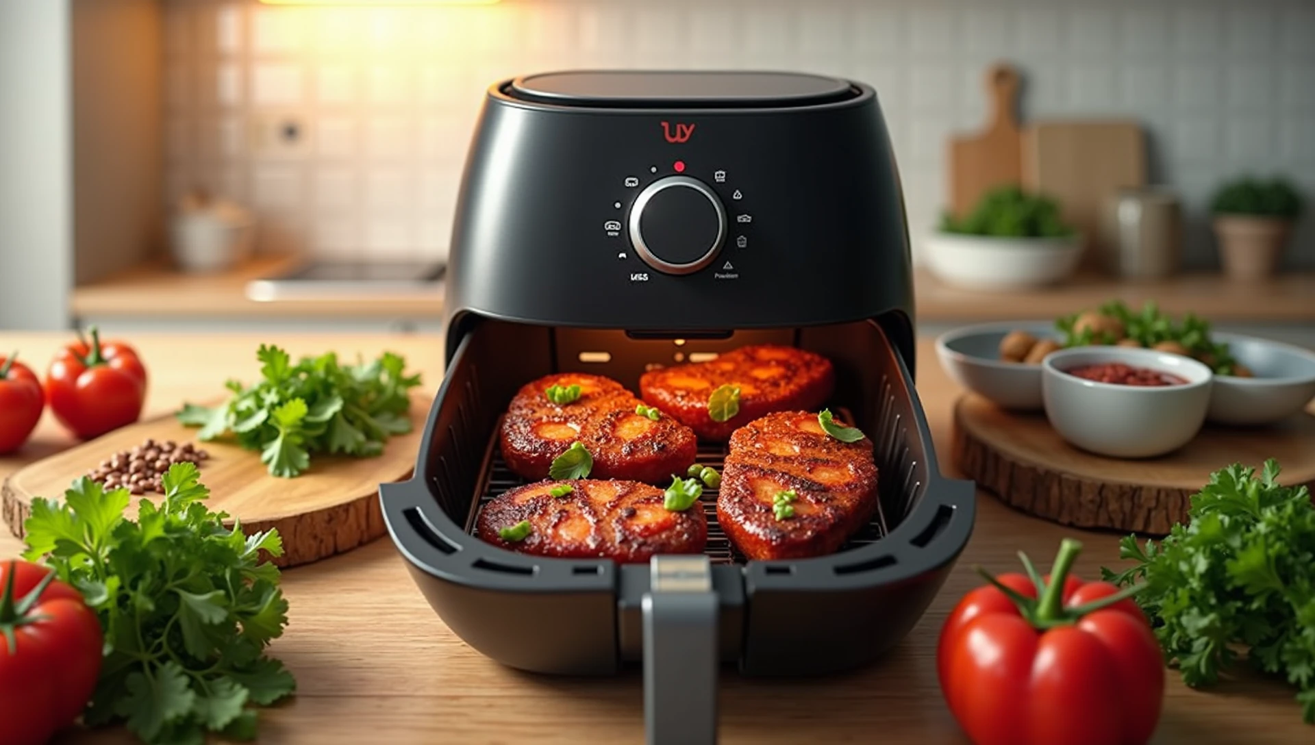 mięso airfryer