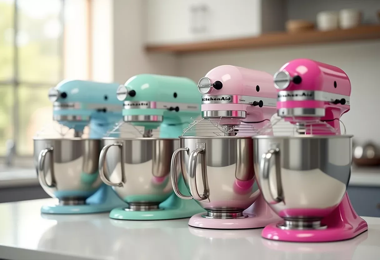 Porównanie modeli mikserów planetarnych KitchenAid