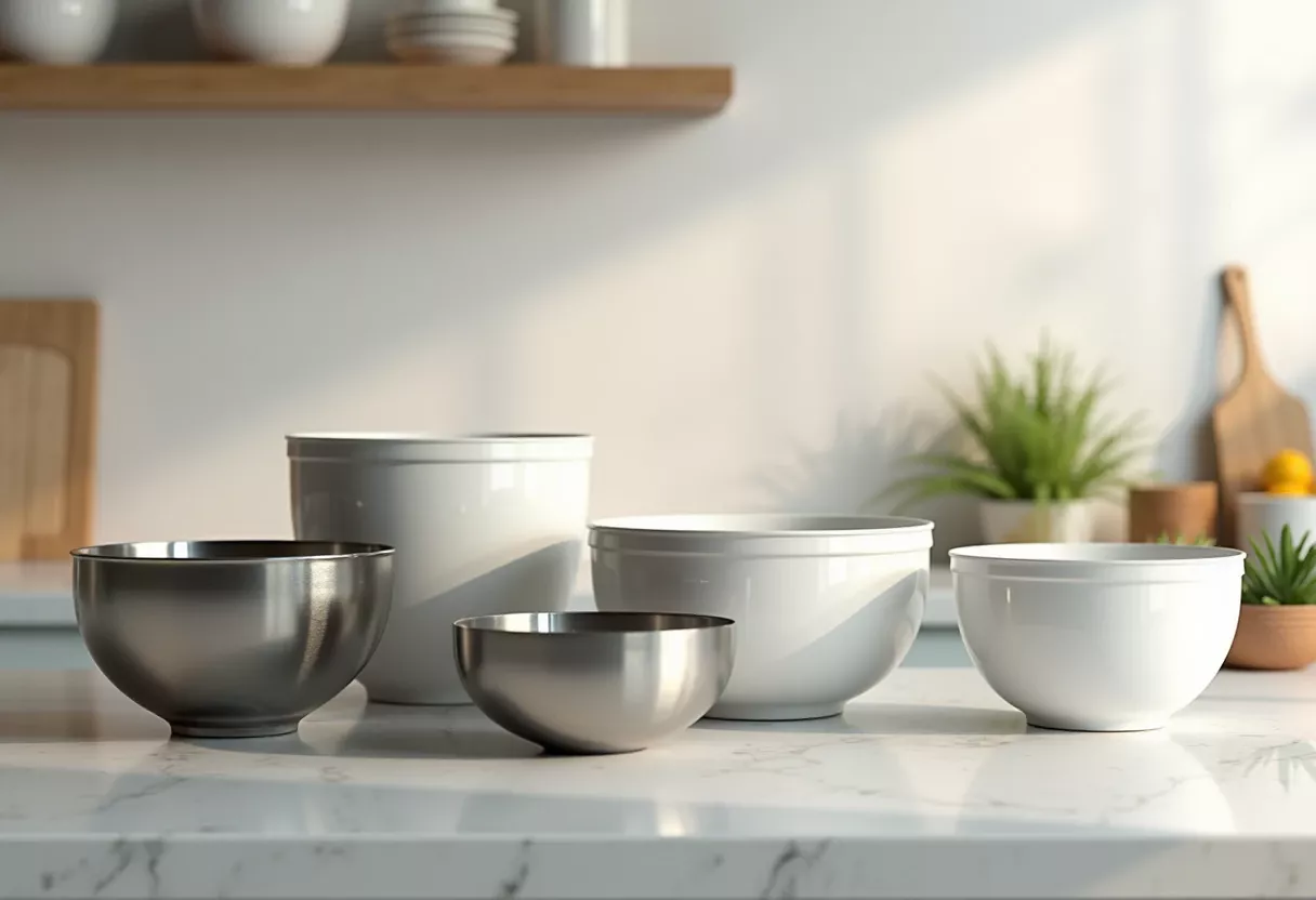 Miska kuchenna zestaw – porównanie różnych marek