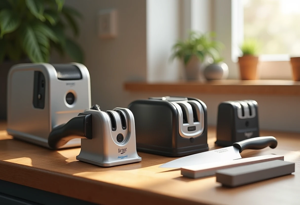 Przegląd najpopularniejszych ostrzałek do noży