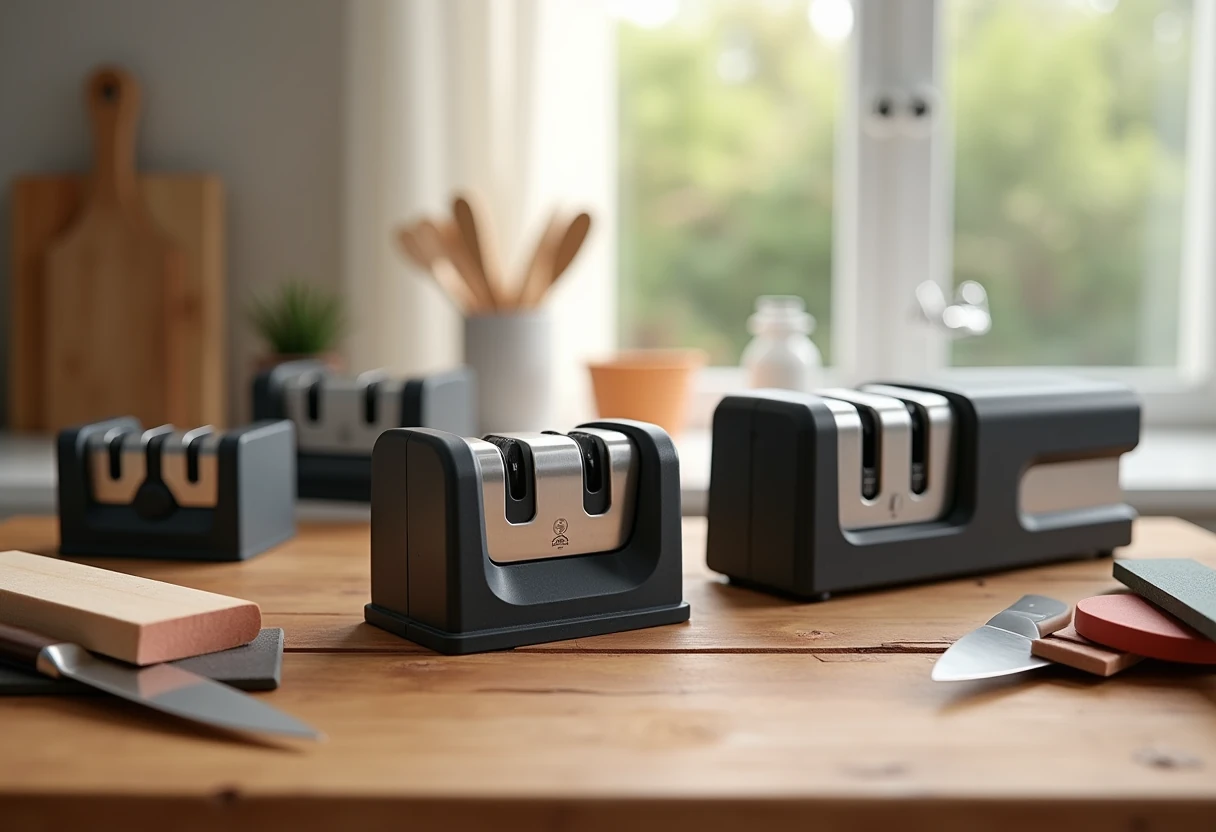 Przegląd najpopularniejszych ostrzałek do noży