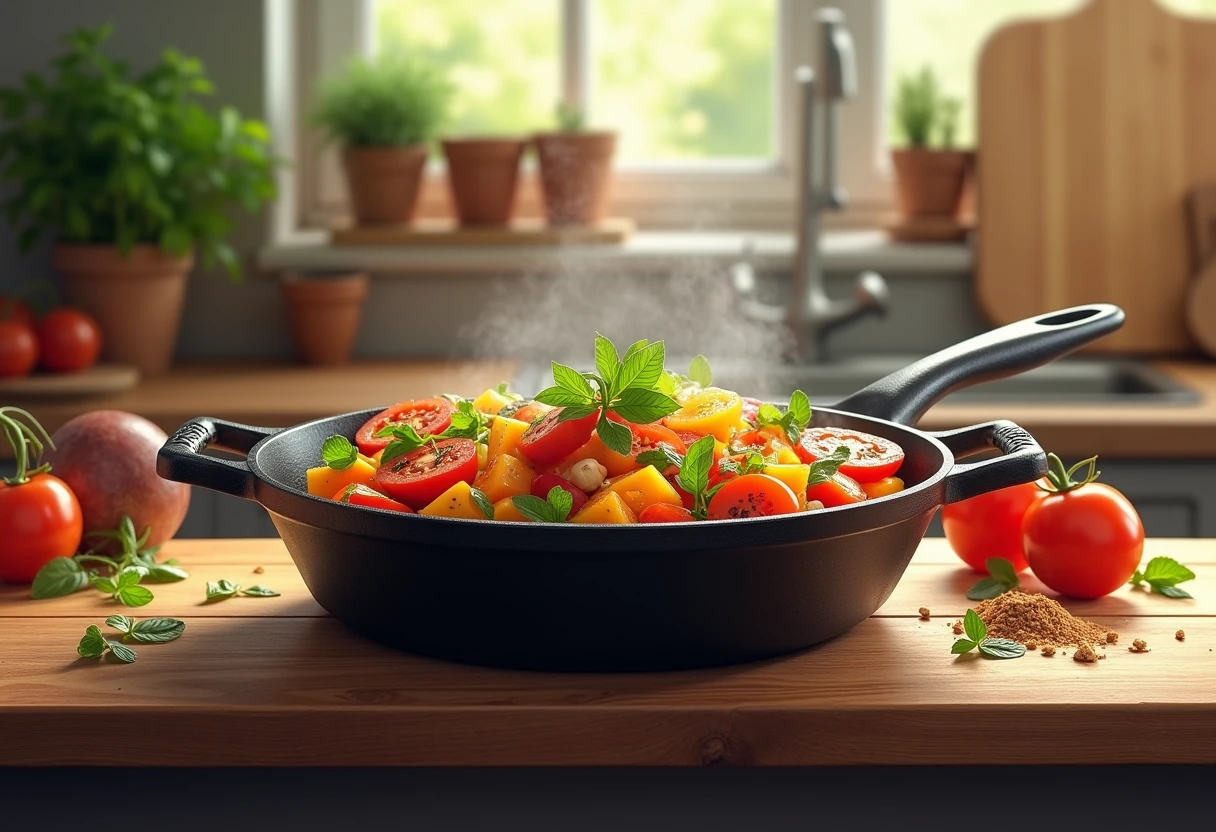 Patelnia żeliwna – komfort smażenia i właściwości 