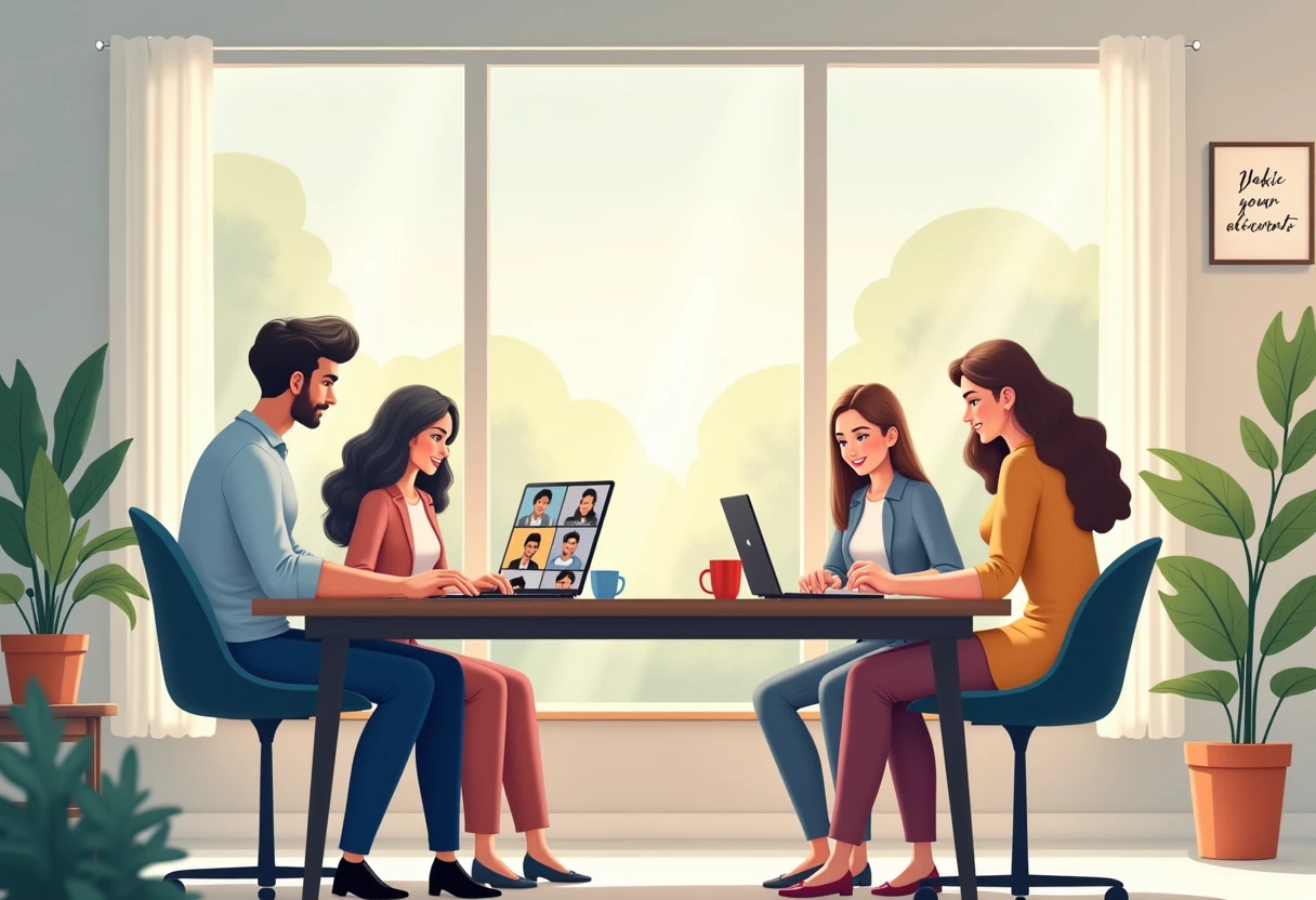 Praca zdalna się opłaca – korzyści home office dla