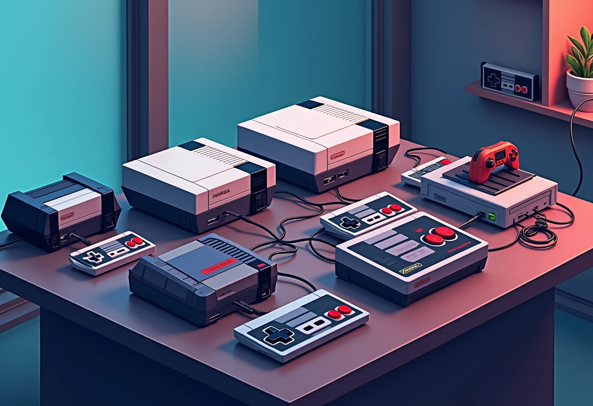 Najpopularniejsze modele retro konsol na rynku