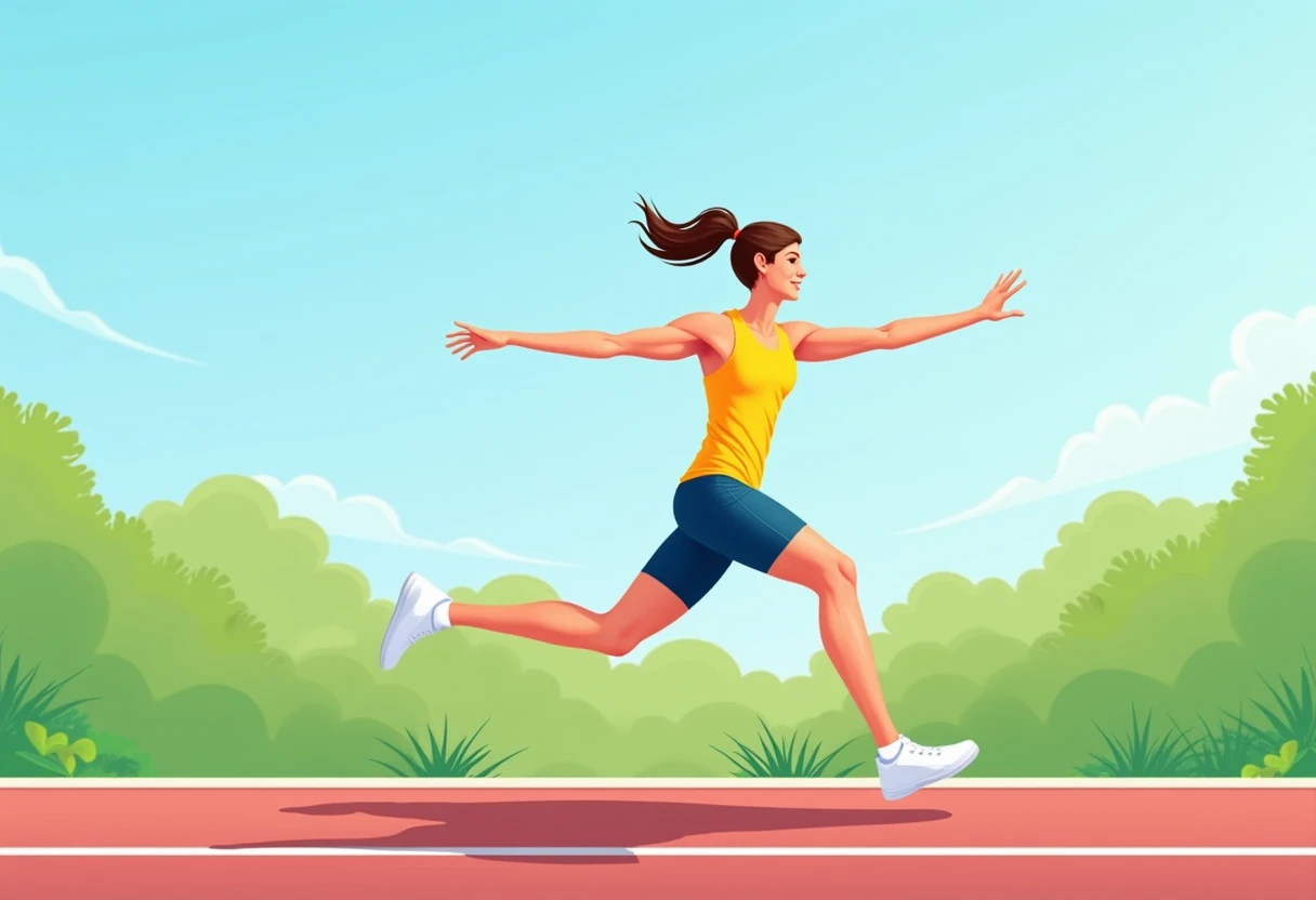 Ćwiczenie 1: Naprzemianstronne wymachy rąk w przód