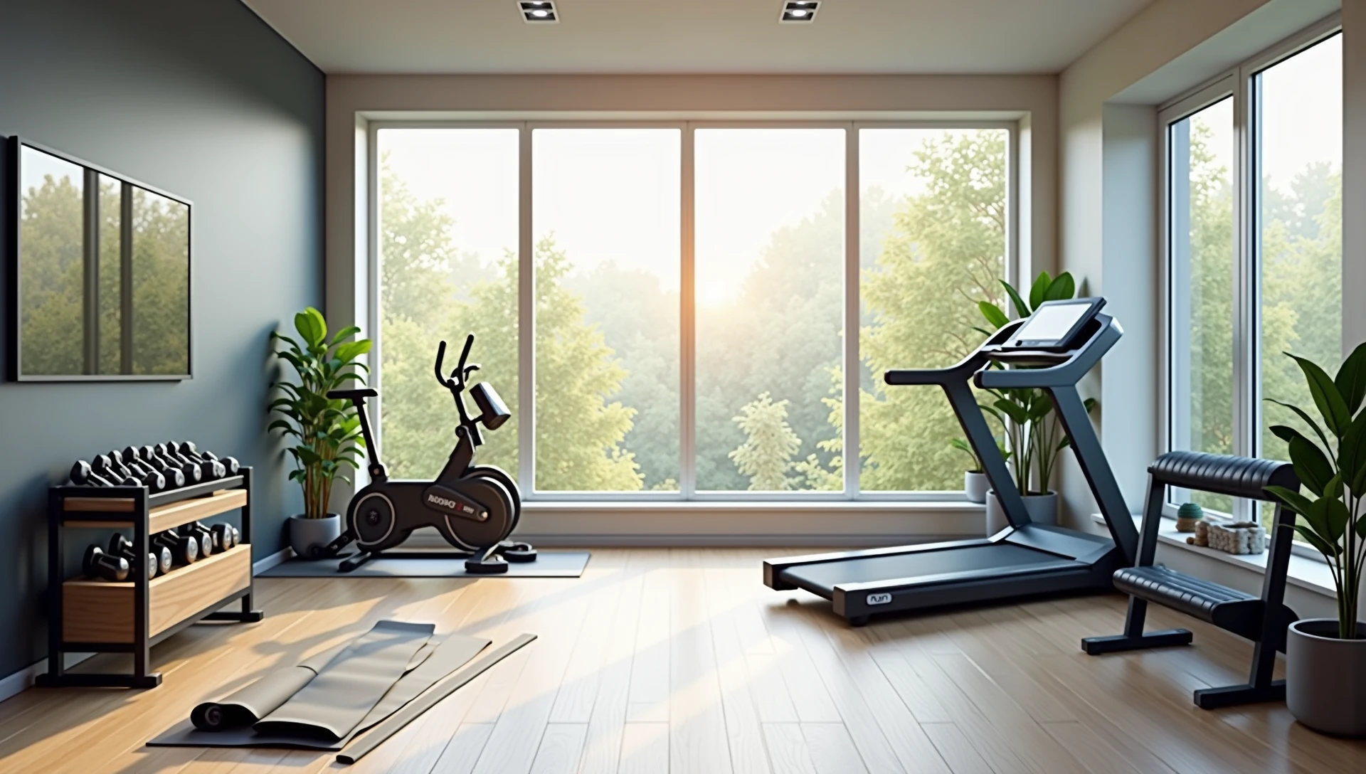 sprzęt siłownia domowa