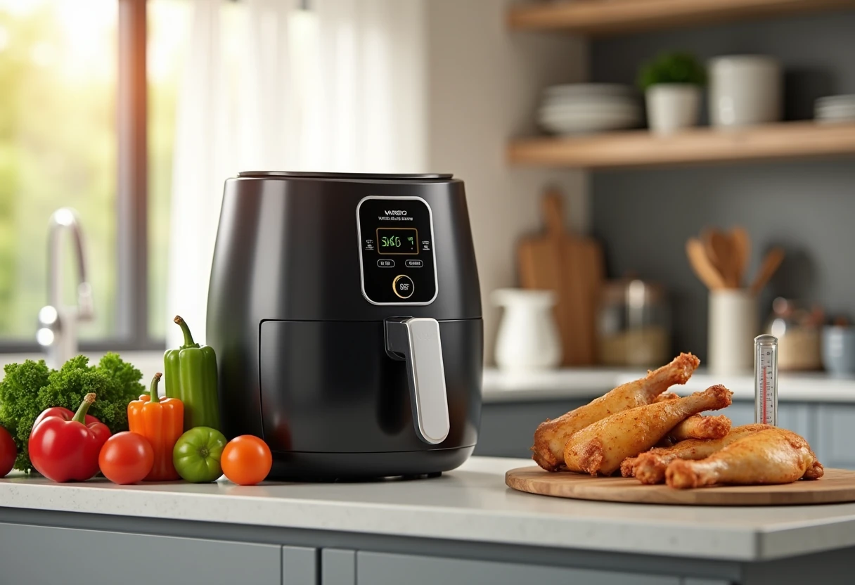 Jak ustawić idealną temperaturę w air fryerze?