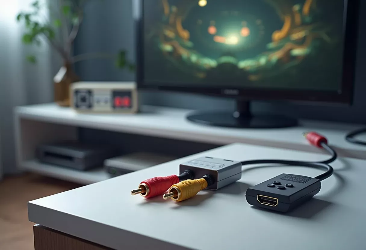 Jak działa konwerter AV RCA Chinch do HDMI 1080p F
