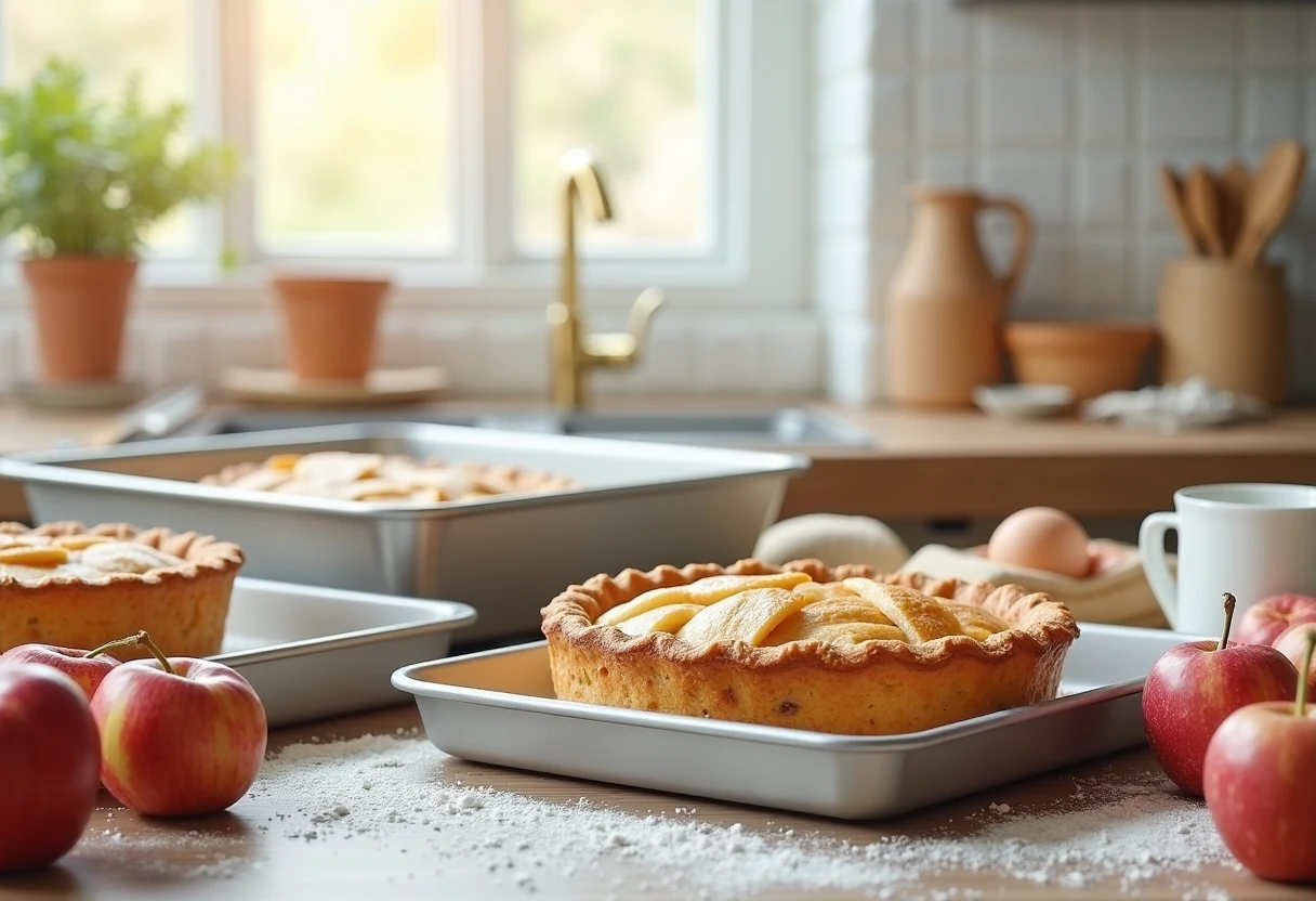 Jak piec idealny placek i jabłecznik na blachach z