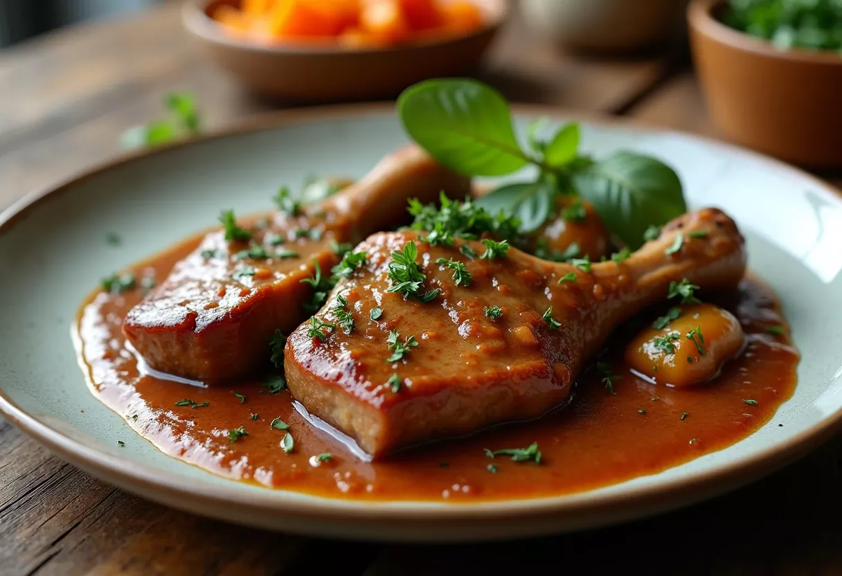 Duszone mięso w sosie własnym – przepis na klasykę