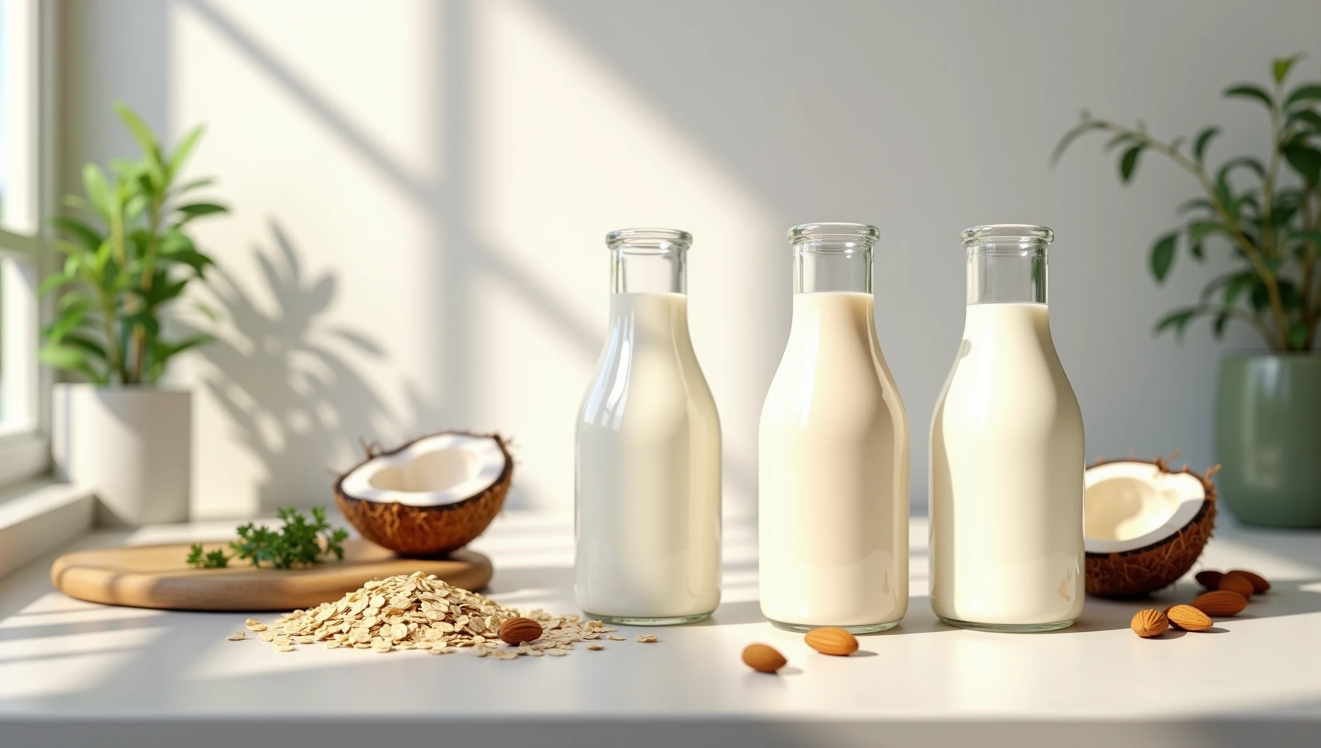 mleko roślinne domowe
