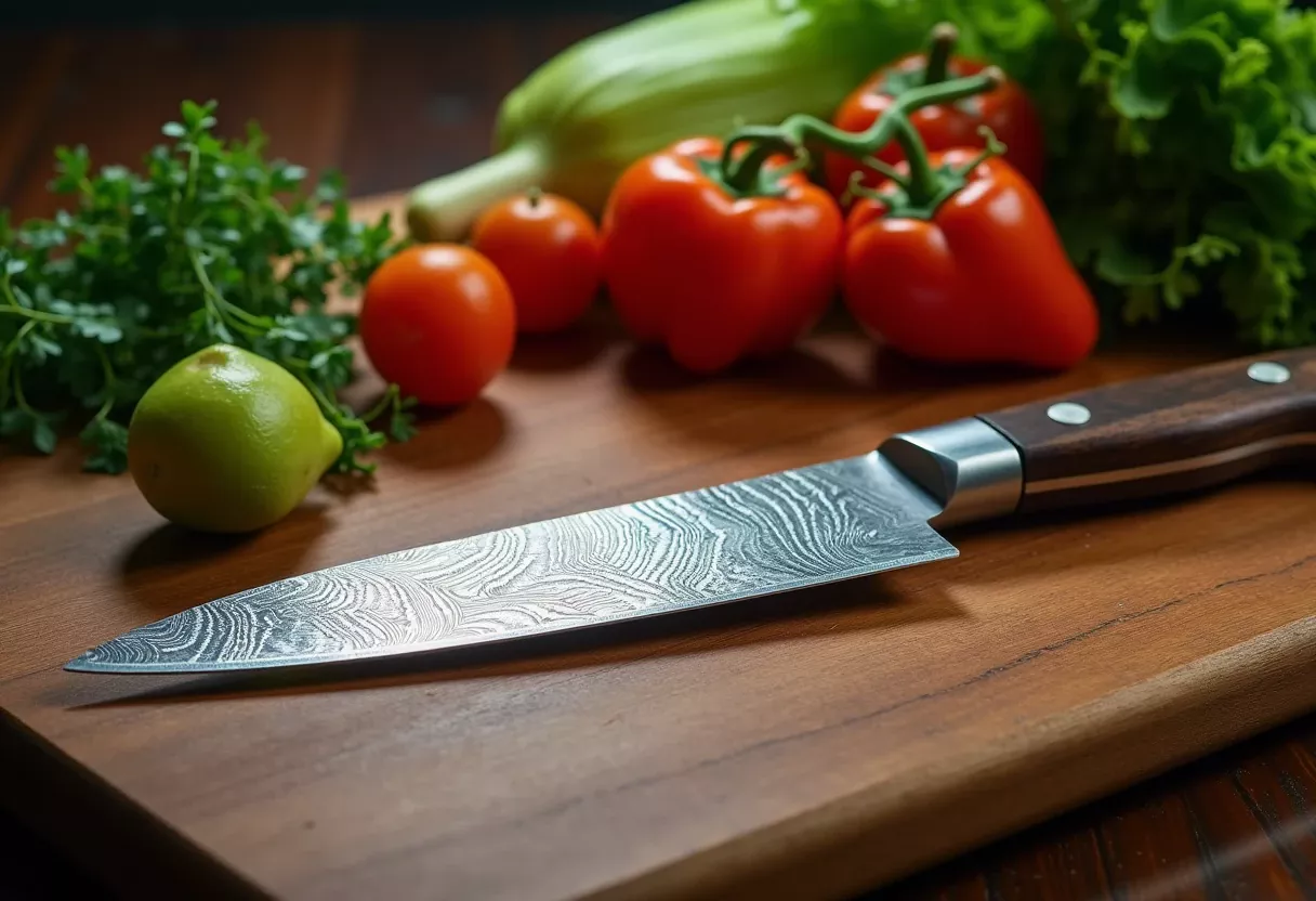 Stal damasceńska – sekret trwałości i ostrości noż