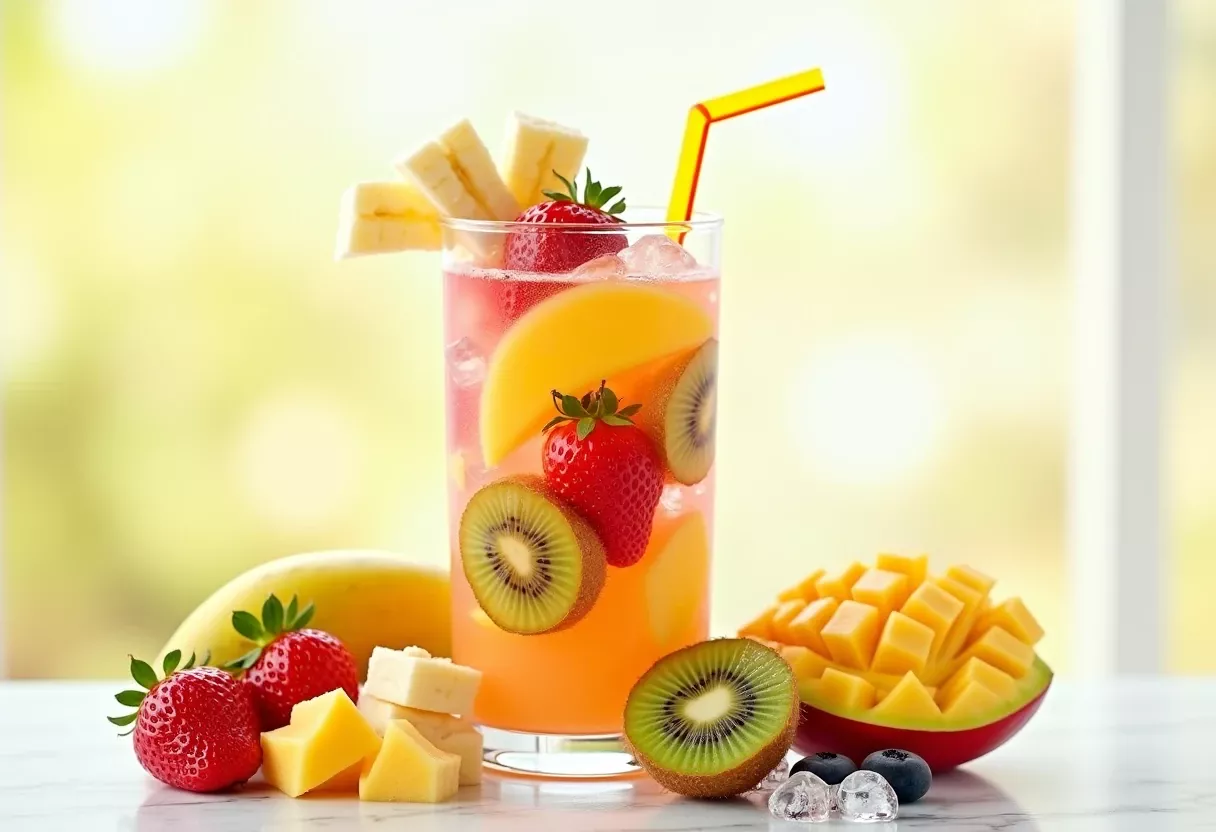 Najlepsze składniki do owocowego koktajlu
