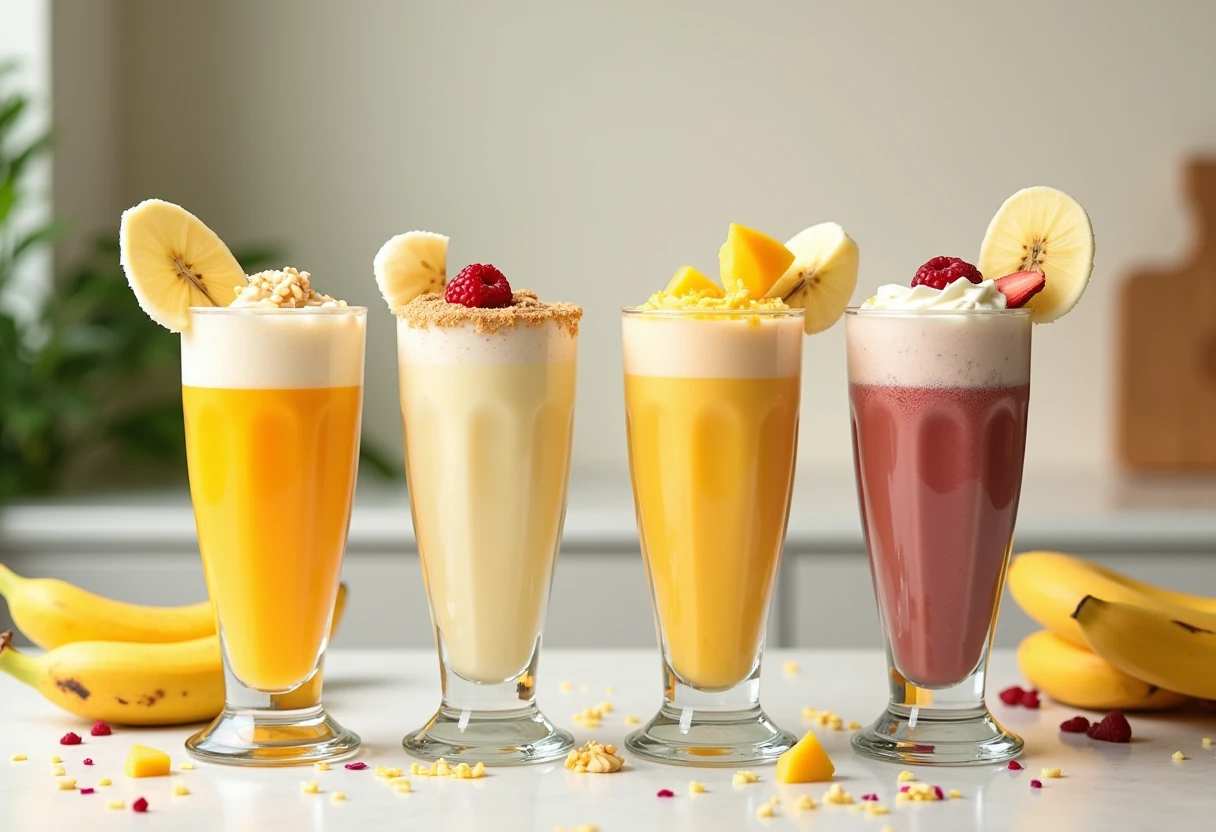 Egzotyczne warianty shake’a bananowego – odkryj no