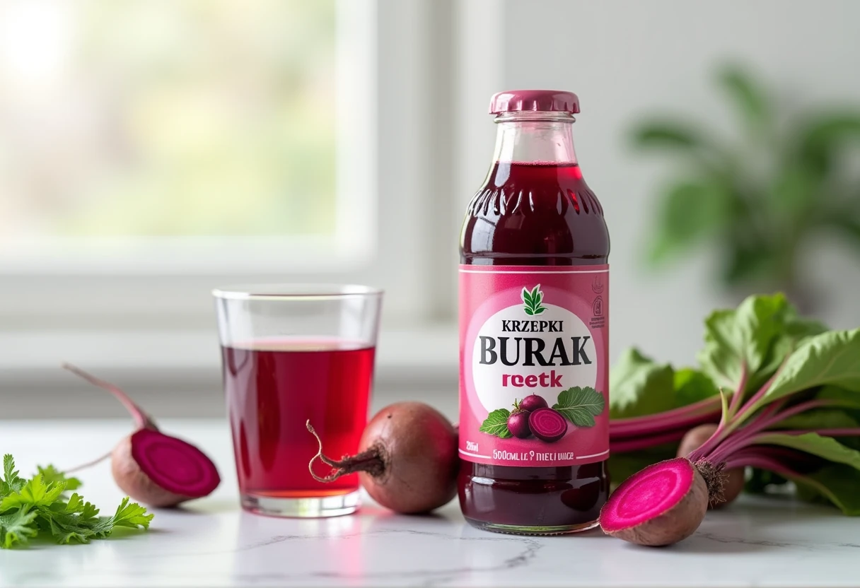 Sok z buraka Krzepki BURAK 100% 250ml – właściwośc
